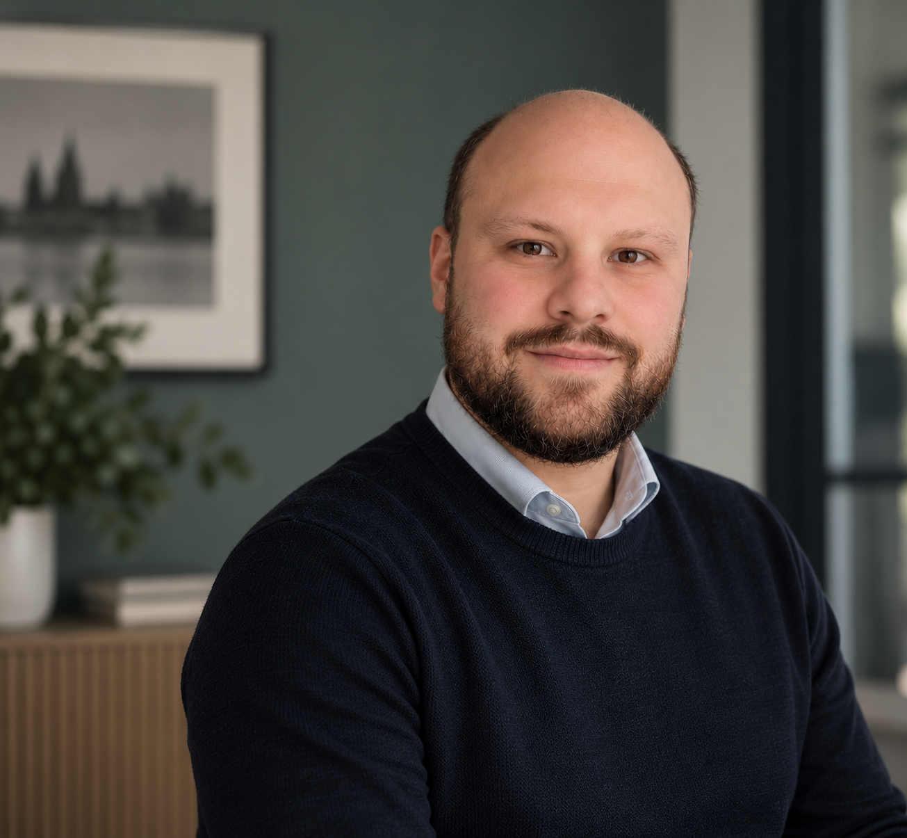 Portrait von Raphael Scheibler, Inhaber von SCHEIBLER MEDIA